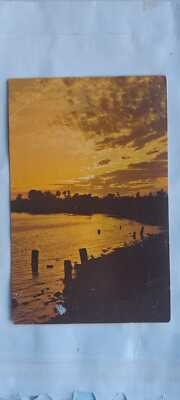 Vintage Postkarte Stadtansicht Longboat Key Florida USA 1972 Chicago Illinois verschickt