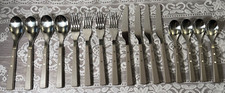 Martha Stewart Watercliffe 16 pc Flatware Set...