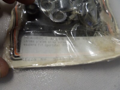 Sanon　1229 NOS Colony Head Bolts Allen Screws Kit Fits: H.D 1973-1985