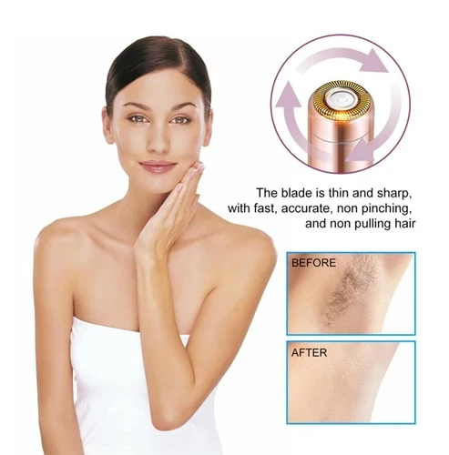 Flawless Facial Hair Remover Painless Hair Removal Trimmer Epilator Women Shaver - Picture 4 of 10