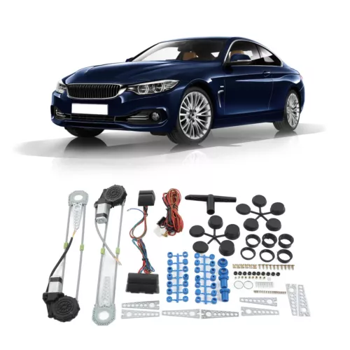 Kit de conversión regulador elevador de ventana eléctrico universal 12V completo* - Imagen 14 de 15