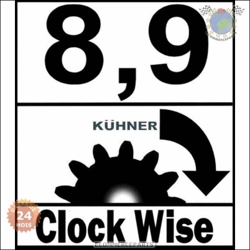 Xhxakhn Démarreur Kuhner Pour Piaggio Porter Camionnette Essence 1992> - Photo 4/4