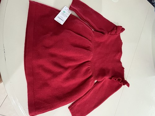Vestido Suéter Carter’s Just One You Baby Rojo Manga Larga 12m, Juego de 2 Piezas - Imagen 8 de 11
