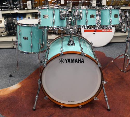 Yamaha Recording Custom Shellset "Surf Green" 22",8",10",12",14" - Bild 5 von 16