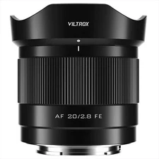 Viltrox 20mm F2.8 Wide-Angle AF Full Frame Lens for Sony E-Mount Cameras