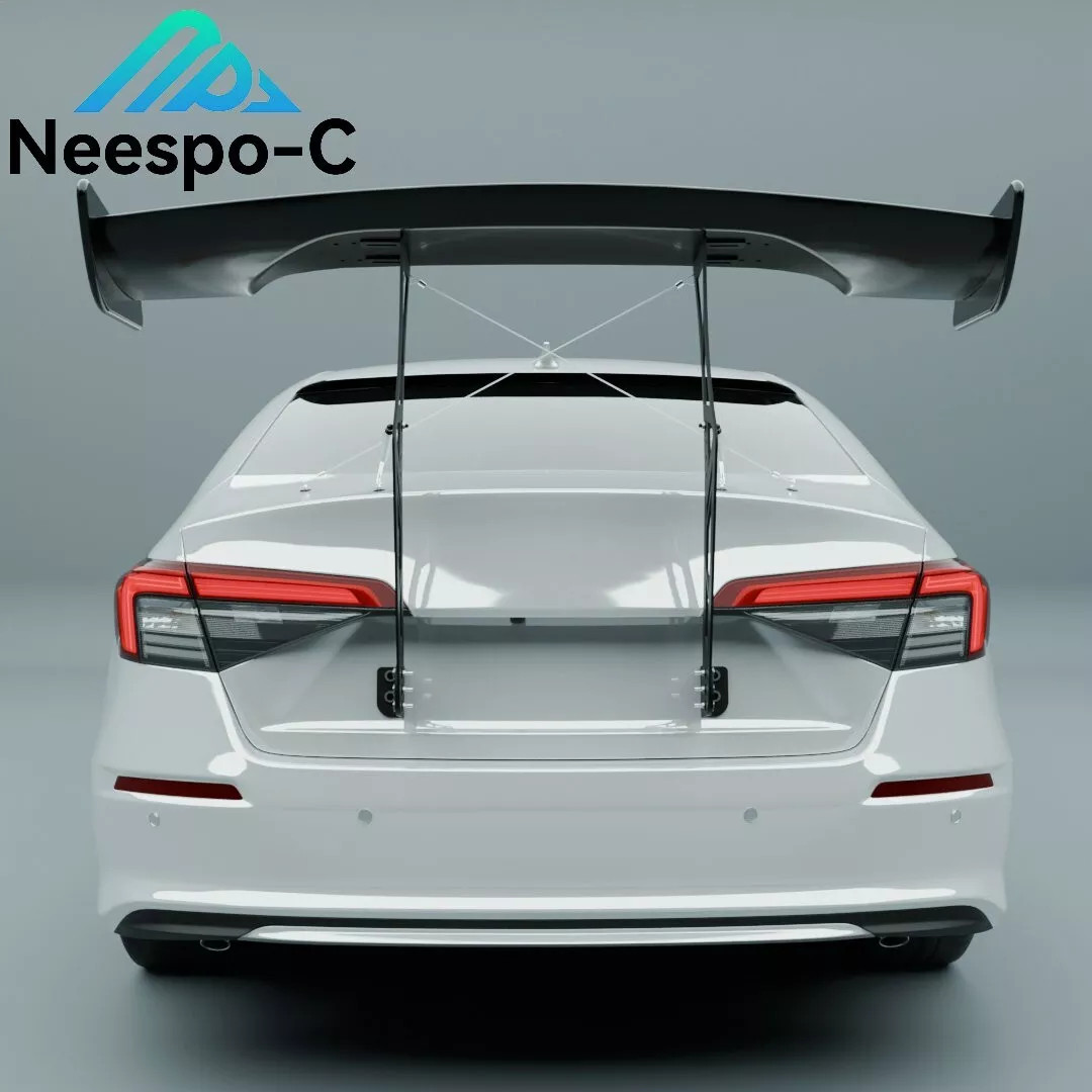 ADJUSTABLE GT RACING SPOILER WING CHASSIS MOUNT KIT FOR MASERATI GRANSPORT COUPE
