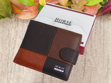 Mens Wallet Leather Designer Coin Card Men Genuine Soft Cash Real Leather