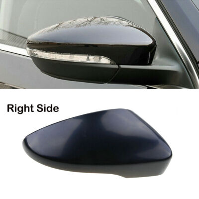 For VW BEETLE CC EOS PASSAT JETTA SCIROCCO Right Rear Door Wing Mirror Cap Cover