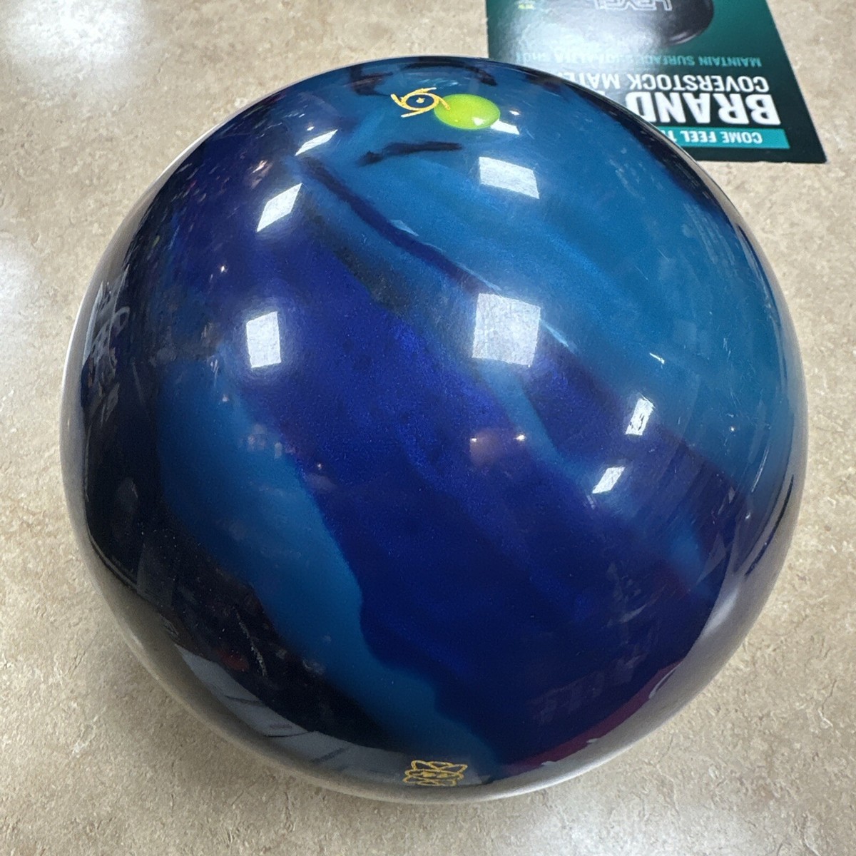 15lb Storm ASTRO PHYSIX II X-Blem Overseas Bowling Ball NEW
