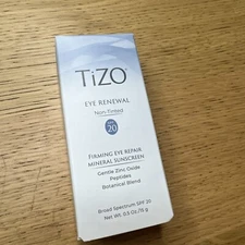 Eye Renewal Non-Tinted SPF 20 by Tizo for Women - 0.5 oz Sunscreen