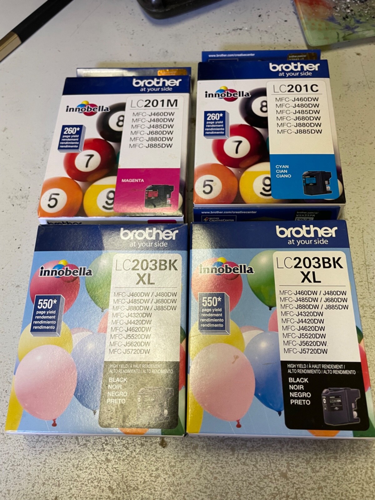 brother ink cartridges LC201 eBay