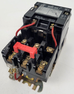 8536SCO3 Square D NEMA Size 1 Motor Starter 120V Coil - Next Day Option