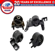 Fits 1997-2003 Ford Escort 2.0L MANUAL Engine Motor & Trans Mount Set 4pcs