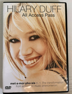 Hillary Duff Metamorphosis All-Access Pass Pop Music DVD
