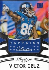 2015 Prestige Football Captains Collection #14 Victor Cruz - New York Giants