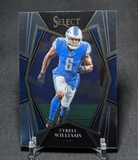 Tyrell Williams Premier Level 2021 Select Football Card #113 Detroit Lions