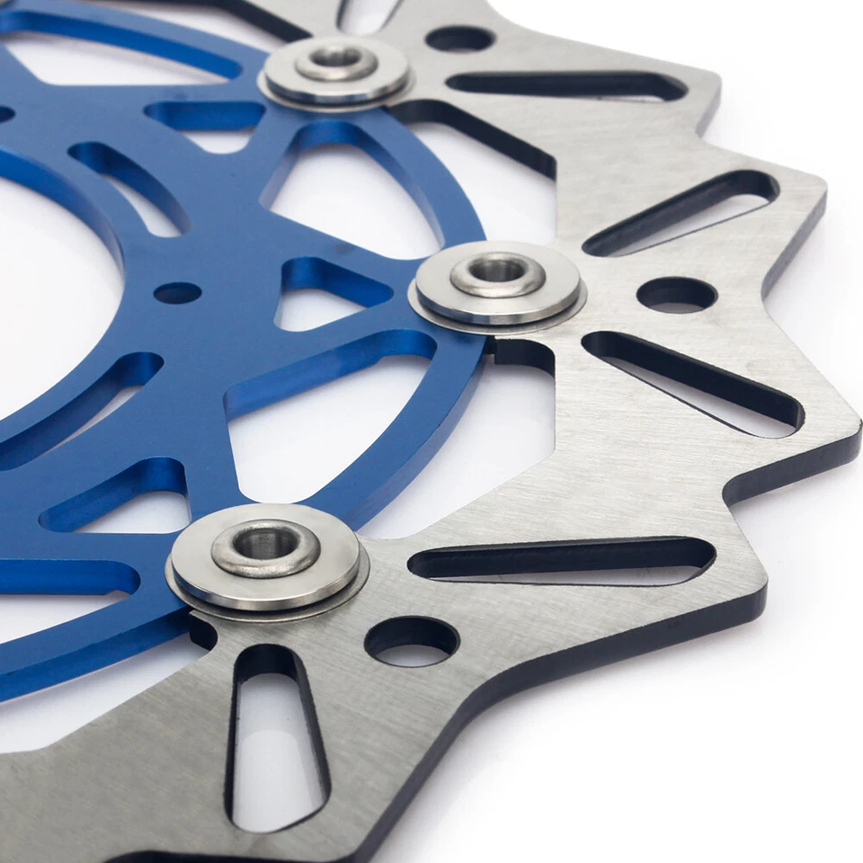 For Yamaha Oversize Brake Disc Rotor + Adapter WR250F WR450F YZ250F YZ450F 16-24 - Image 3 of 4