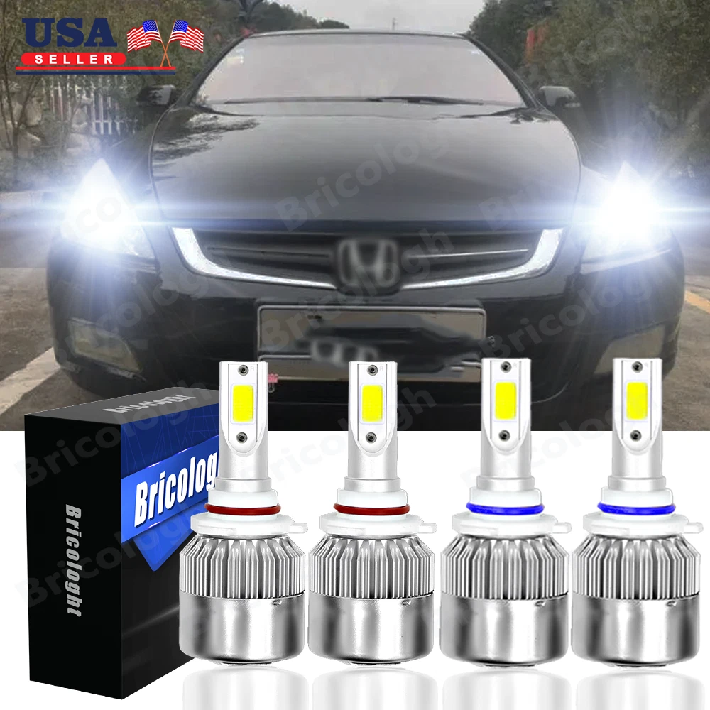 2005 honda accord led headlight bulb deals