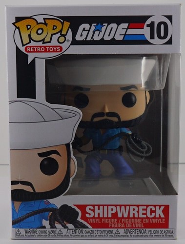 Funko Pop Retro Toys G.I. Joe Shipwreck #10 | eBay