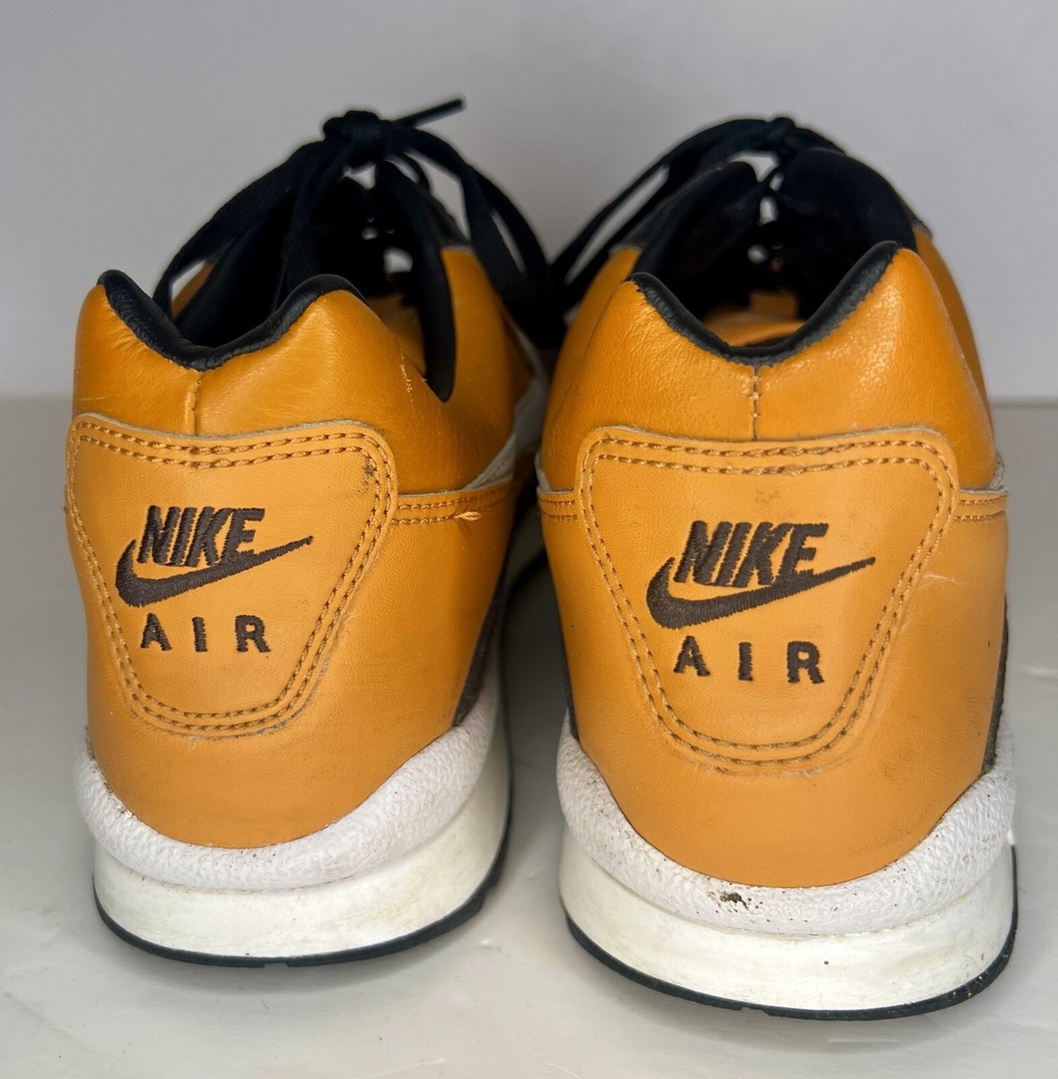 Size 7.5 Nike ACG Wildwood Black Brown Mens Leather Athletic Sneakers AO3116-800 Nike Air Wildwood ACG  main image 3