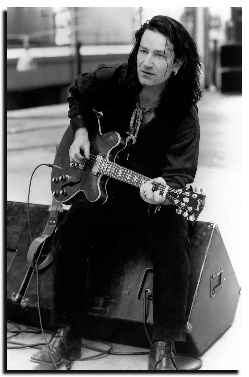 Bono U2 Poster 24x36 Inch Photo Rare Print Wall Art Print B01