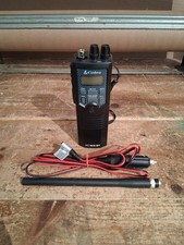 Cobra HH50WXST 40 Channel Handheld CB Radio With 12V Car Truck Adapter WORKS 1