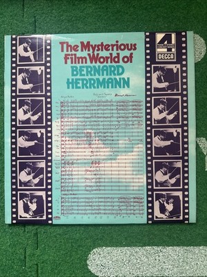 Decca - Bernard Herrmann's 'The Mysterious Film World' 12'' LP Factory Sample -NM