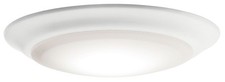 Kichler 43846LED30 Gen I 8"W LED Flush Mount Bowl Ceiling Fixture - White