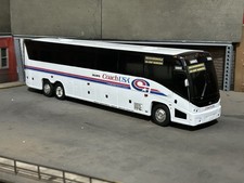 1/50 MCI J4500 Dillon  s Coach USA Custom Bank Bus Model
