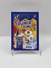 2025 Donruss WNBA Kelsey Plum Crunch Time Press Proof Blue