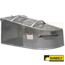 B1gcjd36 Aluminum Grass Catchers, Standard Fits Most Flat Profile Decks