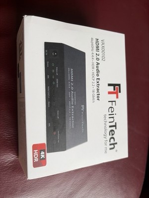 FeinTech VAX00102 HDMI 2.0 Audio Extractor ARC 4K HDR Schwarz