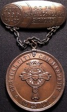 1899 Syracuse New York Knights Templar Masonic Badge