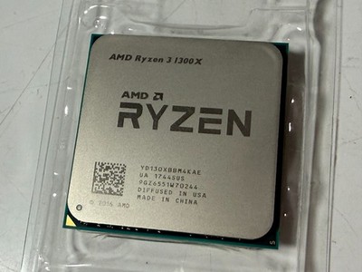 AMD Ryzen 3 1300X AM4 CPU 4-Core 3.5GHz Processor YD130XBBM4KAE