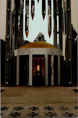 Crystal Cathedral Crean Tower Mary Hood Chapel Garden Grove CA Postcard