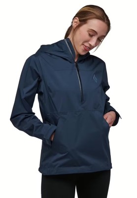 Black Diamond Equipment Women s Stormline Stretch Rain Anorak Indigo S