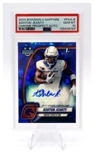 2024 Bowman Chrome U Sapphire Ashton Jeanty #PA-AJE Auto 1st PSA GEM MT 10