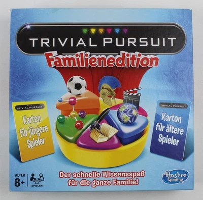 Trivial Pursuit, Familienedition, 8+, Hasbro Gaming, Brettspiel - Bild 1 von 4