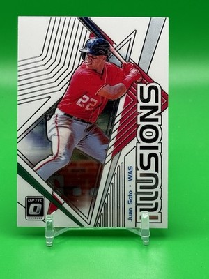2019 Donruss Optic #OI-8 Juan Soto Illusions Washington Nationals L2