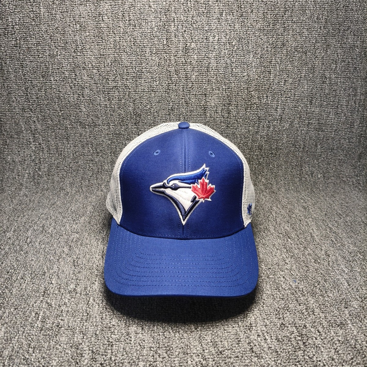 47 Brand Toronto Blue Jays Trucker Snapback Hat Blue White
