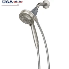 High Pressure Handheld Shower Head W/ Magnetic Dock 60 Inch Hose Spot Resistant