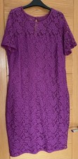 Dress, Pink Lace, Size 14, Excellent condition