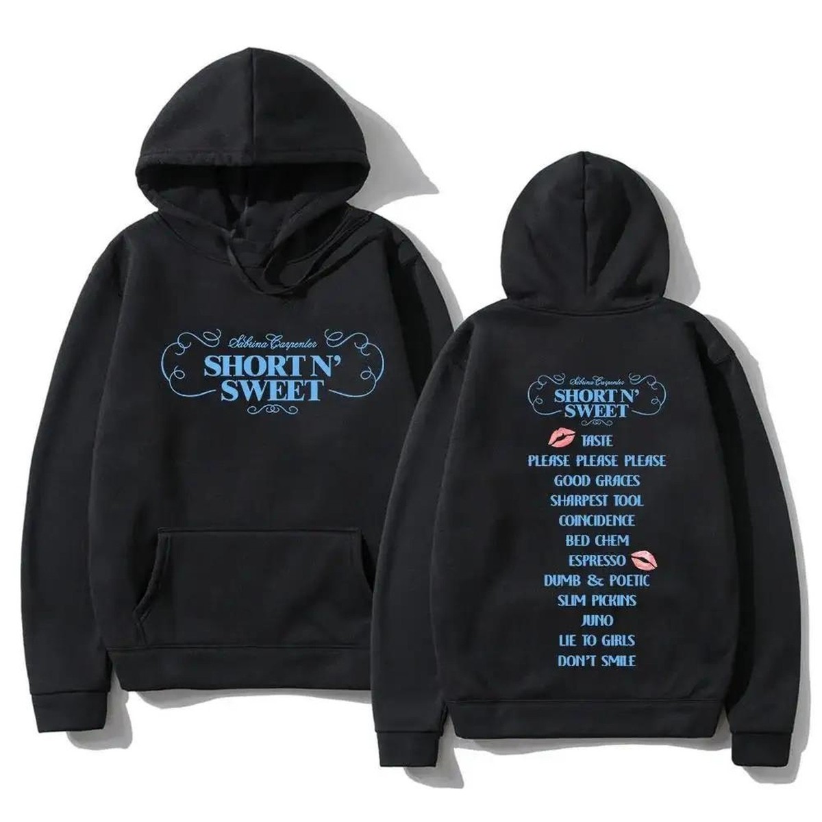 Sabrina Carpenter Short 'N Sweet Tour 2024 Hoodie For Fans Double