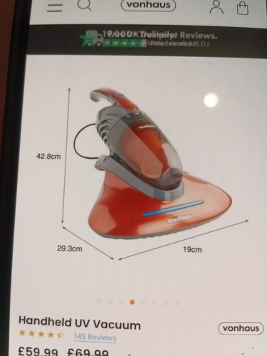 Handheld UV Vacuum - Picture 10 of 13
