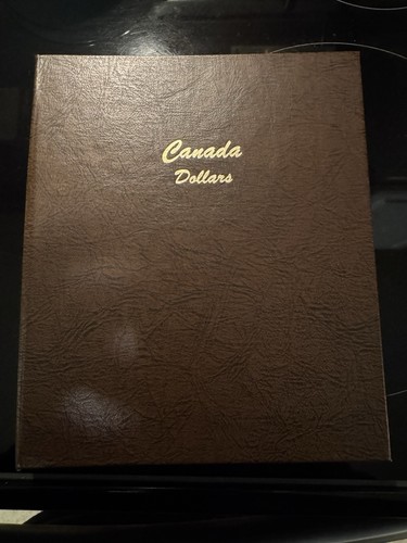 Nice Dansco Canada Dollars Coin Album 1935 - 1990. Great Condition - Won’t Last