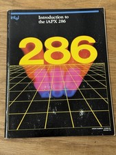 Intel Introduction to the iAPX 286 Vintage 1982 Computer Book - Paperback