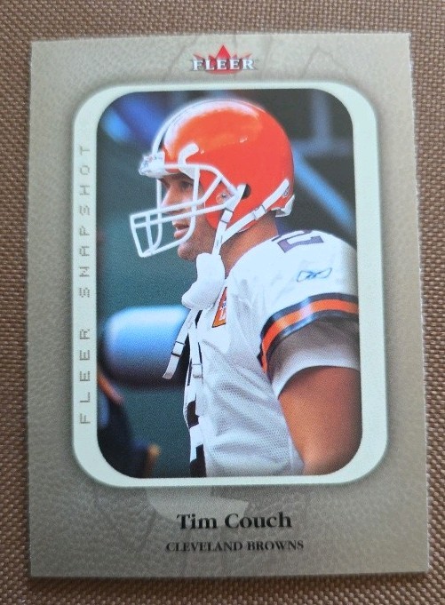 2003 Fleer Snapshot Tim Couch Cleveland Browns #52