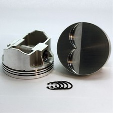 Dss Pistons 8110-4155 Sx Forged 4.155 In. Bore Flat Top 6 In. Rod For 377 Sbc