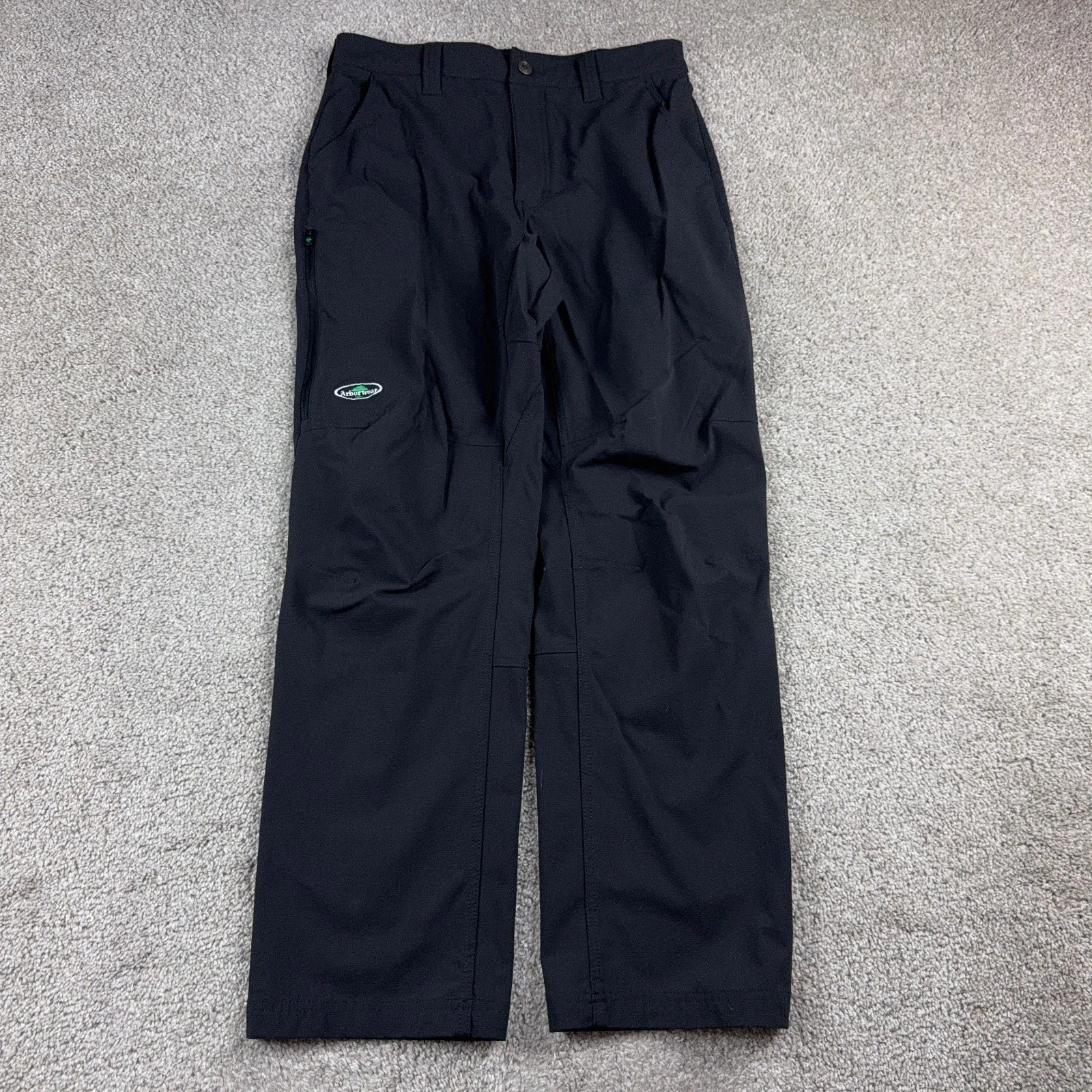 Arborwear Pants Mens 32 Black Tree Cuttin Climbers Durable Ripstop Work 32x30