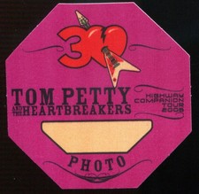 2006 Tom Petty Concert Backstage Pass Photo Highway Companion